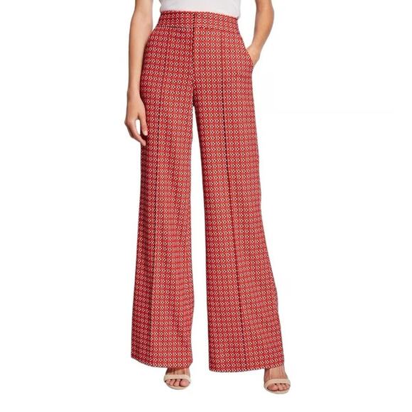 Alice + Olivia Dylan High Waisted Pants 2 - Picture 1 of 7